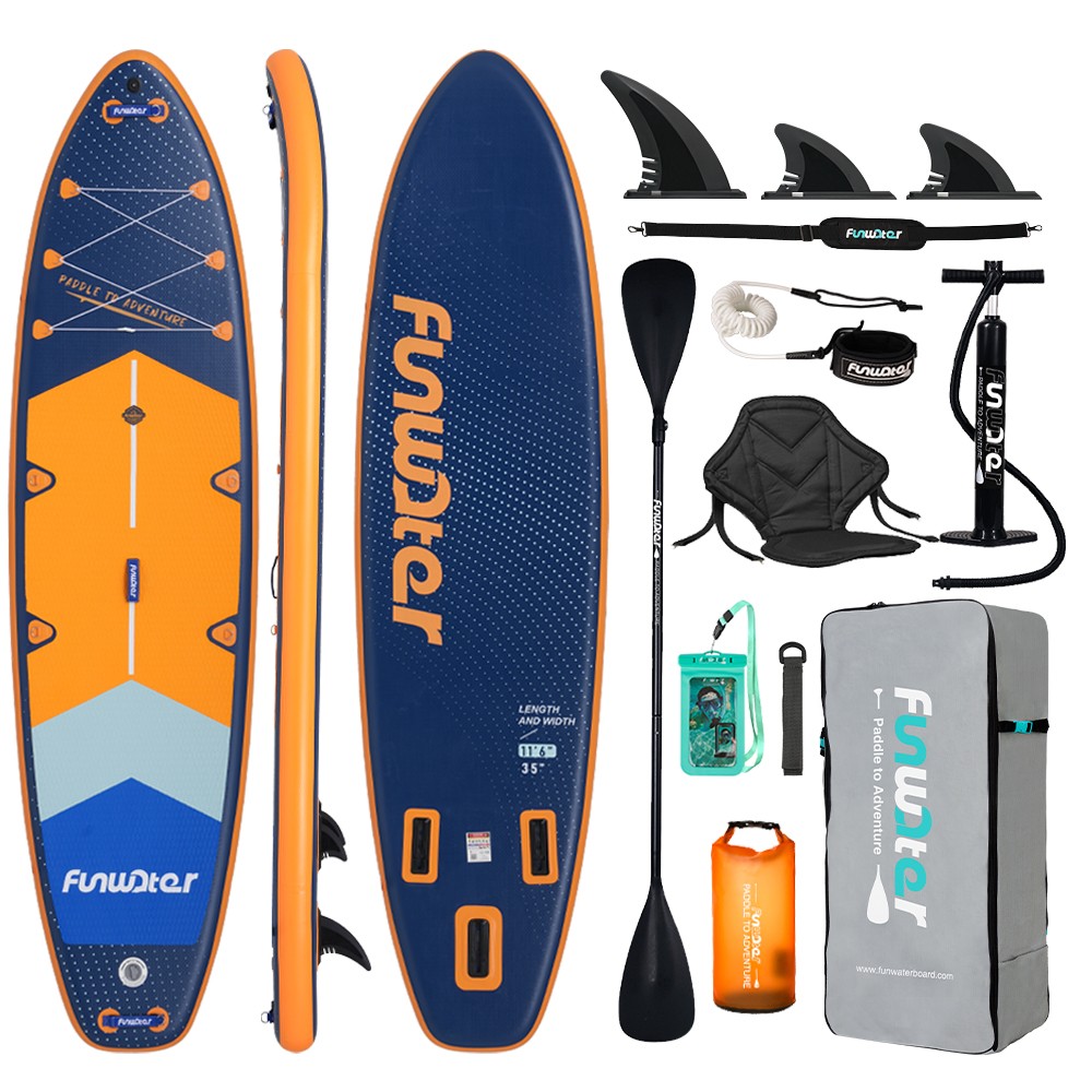 

FunWater SUPFW43B Stand Up Paddle Board 350*90*15cm