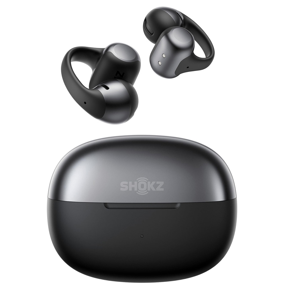 

SHOKZ OpenDots ONE Open-ear Earbuds, Dolby Audio, IP54 Water Resistant, Up to 40 Hours Playtime, Multipoint Pairing - Black