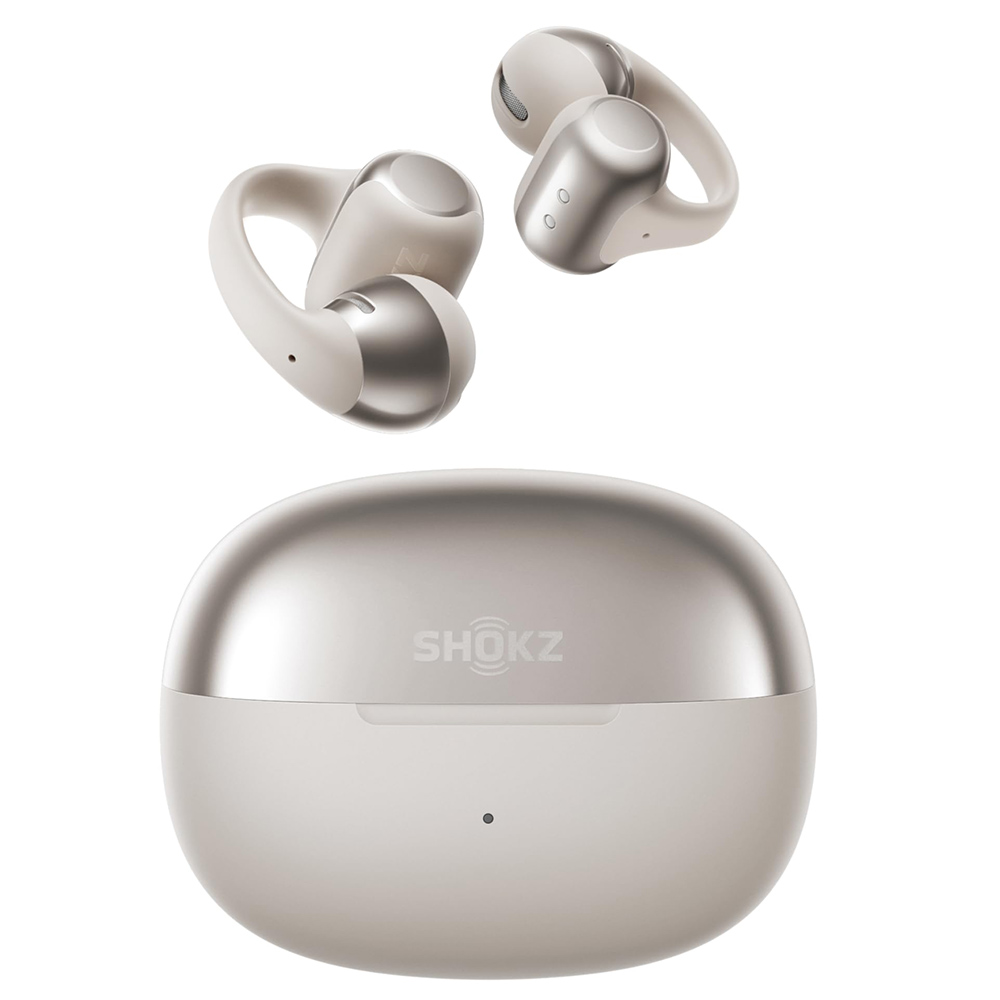 

SHOKZ OpenDots ONE Open-ear Earbuds, Dolby Audio, IP54 Water Resistant, Up to 40 Hours Playtime, Multipoint Pairing - Grey, Gray