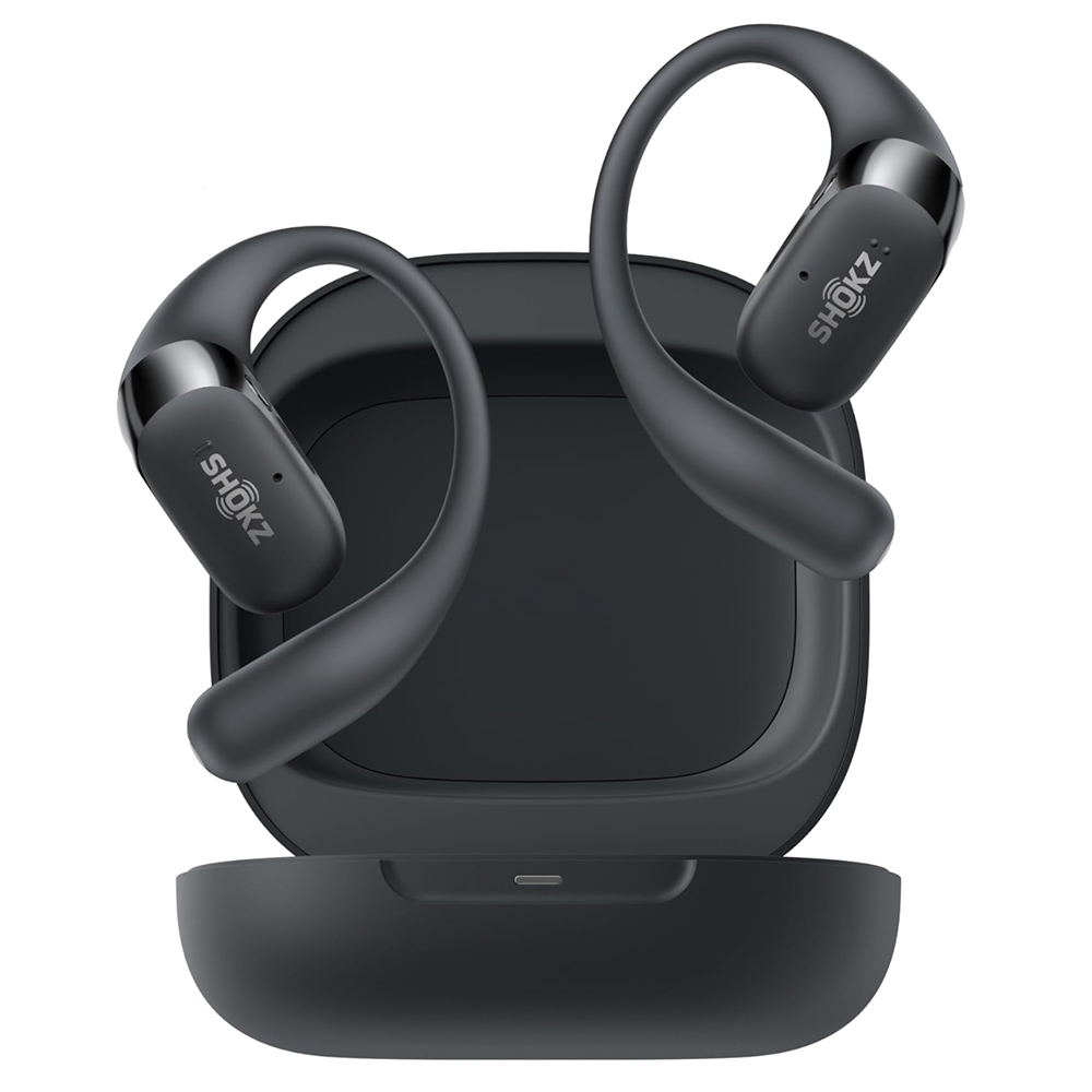 

SHOKZ OpenFit 2 Open-ear Earbuds, True Wireless Bluetooth Earphones, Up 48 Hours of Playtime, IP55 Water-Resistant, Bluetooth 5.4 - Black