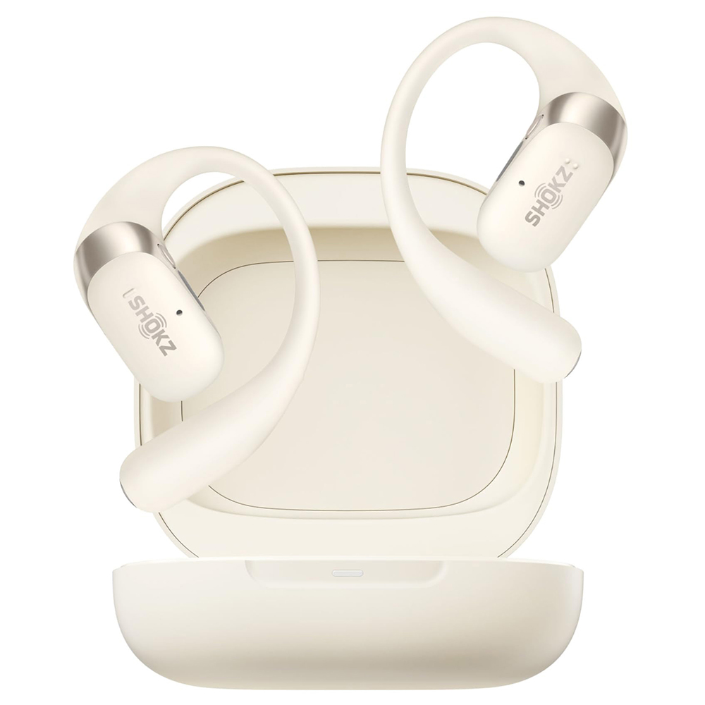 

SHOKZ OpenFit 2 Open-ear Earbuds, True Wireless Bluetooth Earphones, Up 48 Hours of Playtime, IP55 Water-Resistant, Bluetooth 5.4 - White