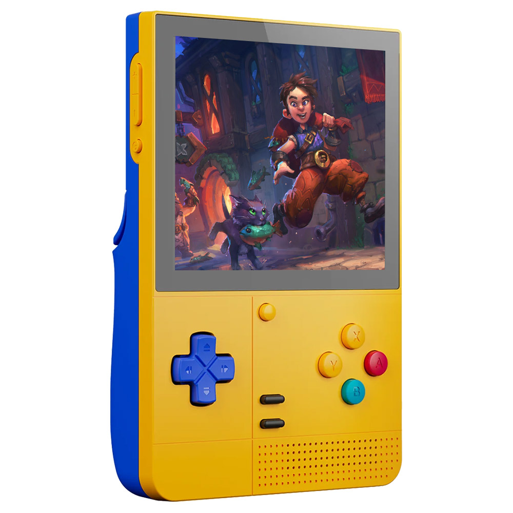 

Retroid Pocket Classic Android 14 Game Console, 3.92 inch 1240*1080 AMOLED Screen, 6GB RAM 128GB Storage, WiFi 5 Bluetooth 5.1, 5000mAh Battery - Yellow
