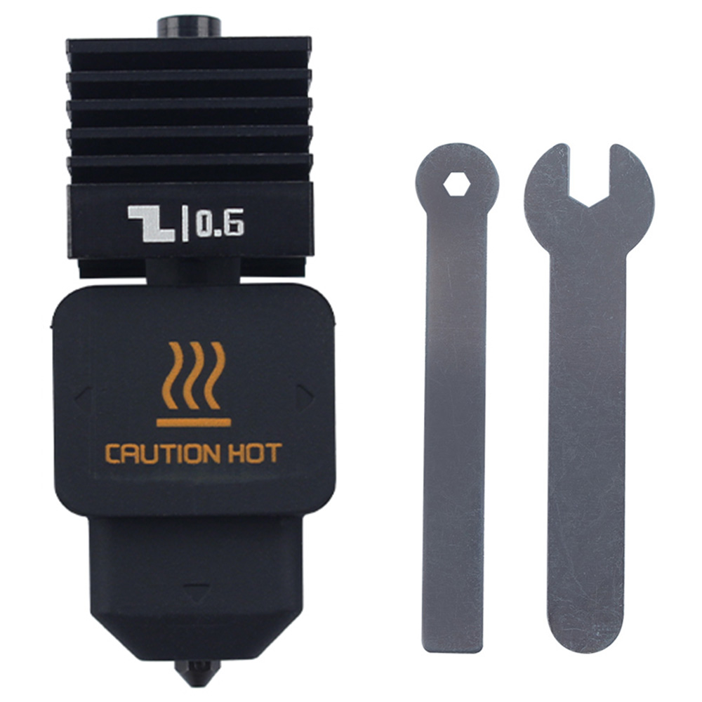 

FYSETC 0.6mm Hardened Steel Nozzle Hotend Kit for Bambu Lab H2D A1/ A1 mini