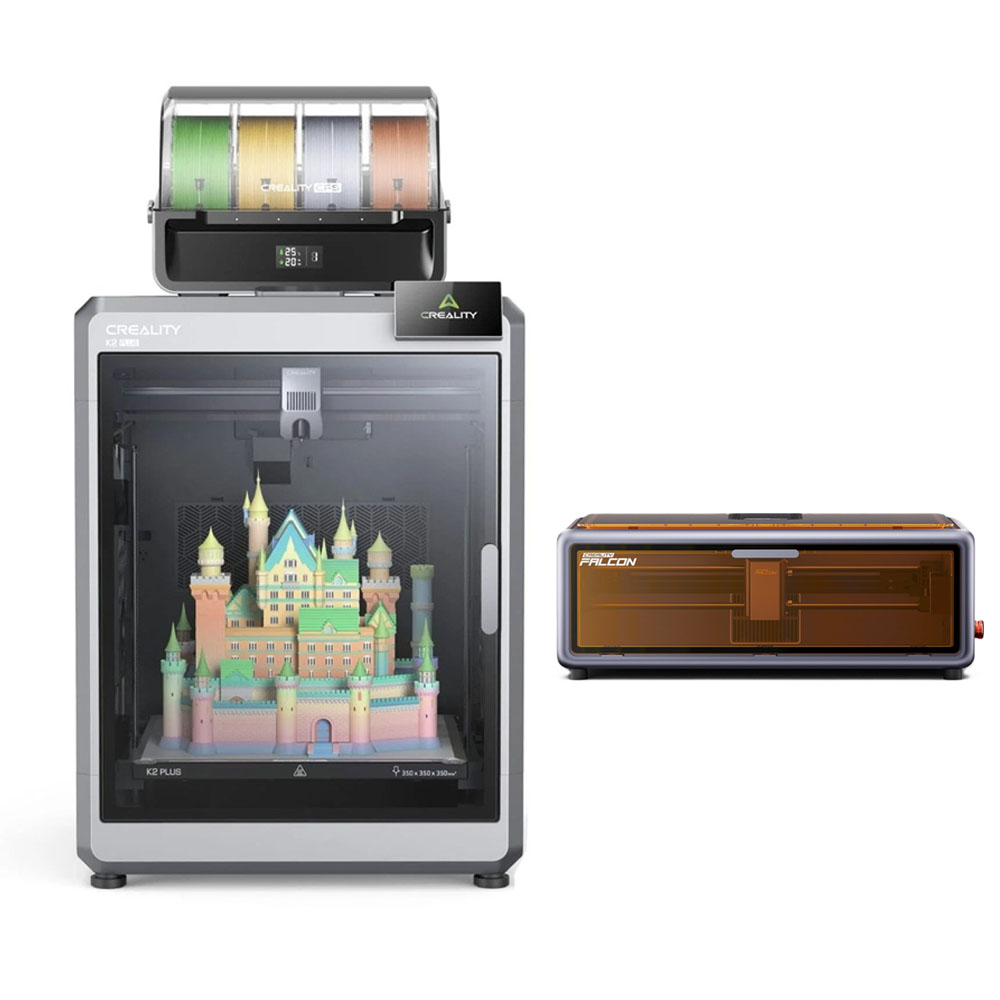 

Creality K2 Plus Combo 3D Printer + Falcon A1 FDA Class 1 10W Laser Engraver