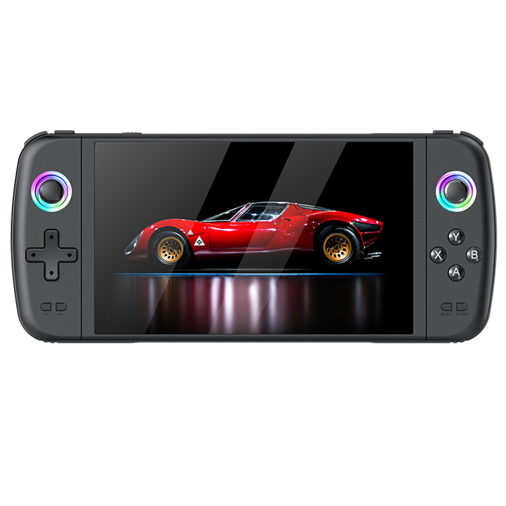 

M27 Handheld Game Console, 64GB TF Card, 7 inch IPS Screen, RGB Light, 30+ Simulator, Original 3D Rocker
