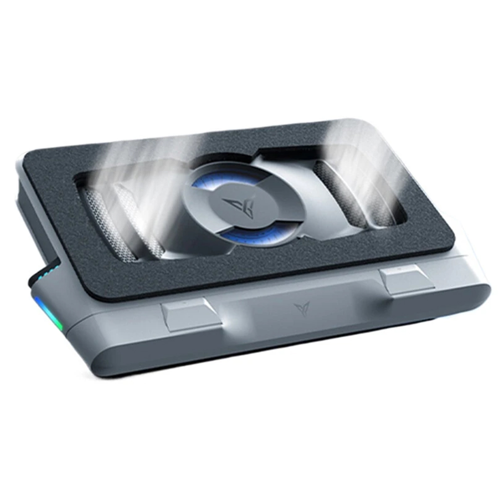 

Flydigi BS2 Pro Laptop Cooling Pad for Laptops 15.6 inches and Above, Intelligent Temperature Control, Wind-Pressure Closed-Loop Turbo-Fan with Max 4000RPM