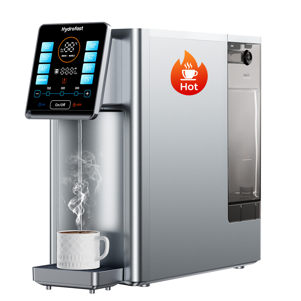 

Hydrofast W100 Countertop Water Purifier with Hot & Ambient Water, 8 Temperatures