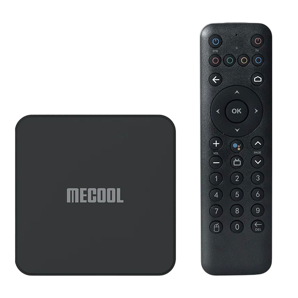 MECOOL KM7 SE Android 11 TV Box, Amlogic S905Y4, 2GB RAM 32GB ROM, 2.5G/5G WIFI 6 Bluetooth 5.1, Built-in Chromecast, Google Play & Google Assistant, 1*HDMI, 1*TF Card, 2*USB2.0, 1*AV, 1*RJ45 - US Plug