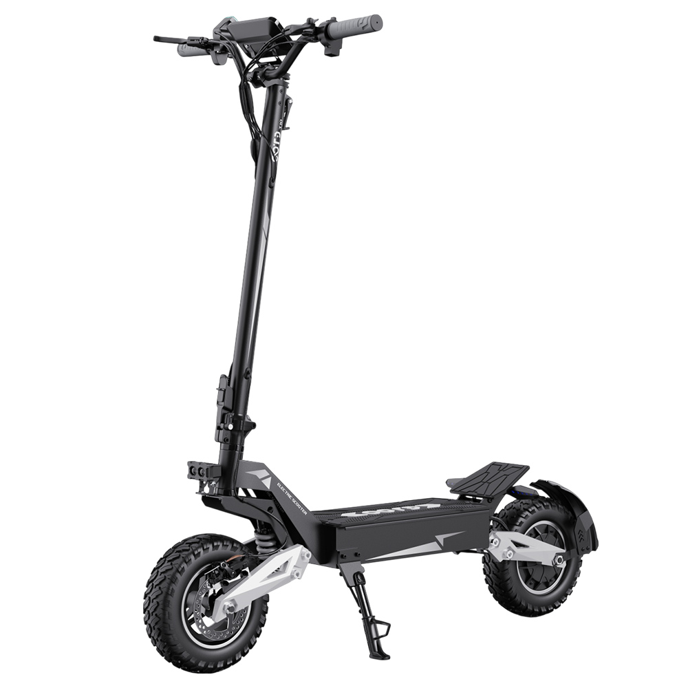 OOTD T10 Electric Scooter, 500W Motor, 48V 13.5Ah Battery, 11 inch Tires, 50km/h Max Speed, 45km Range, Front & Rear Disc Brakes, Front & Rear Spring Shock Absorber