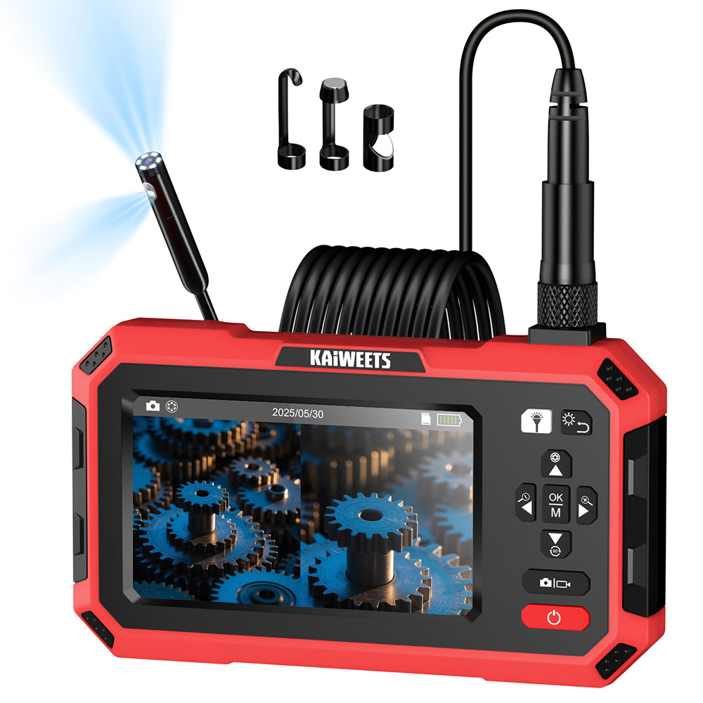 KAIWEETS KBC01 Inspection Camera, Dual Lens Endoscope, 1920P 5
