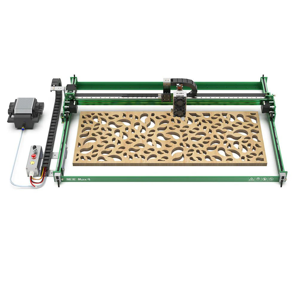 

NEJE Max4 V2 E80 20W Laser Engraver and Cutter, Motorized Z-Axis, 1000mm/s Fast Speed, 750*460mm