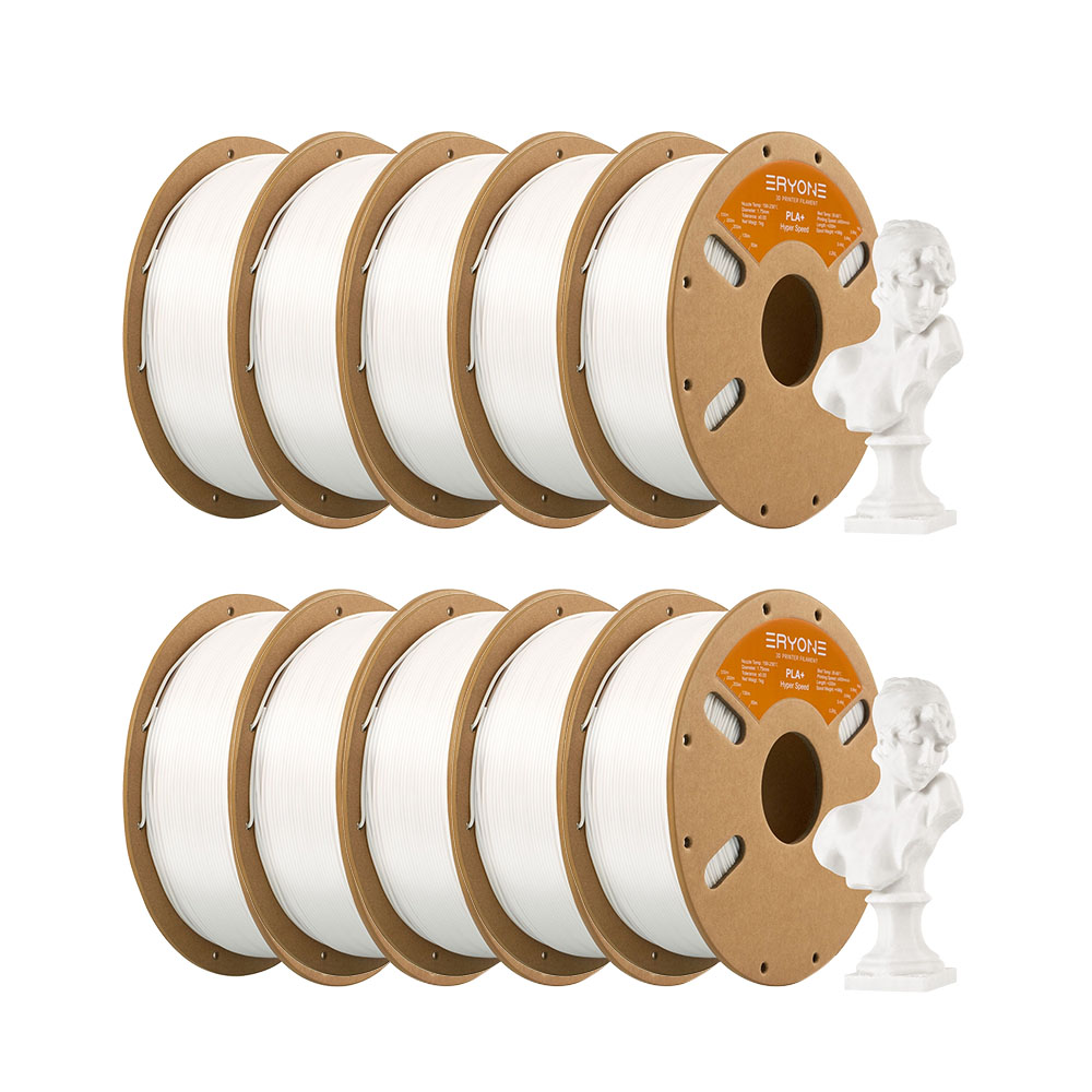10kg ERYONE High Speed PLA+ Filament - Ivory White