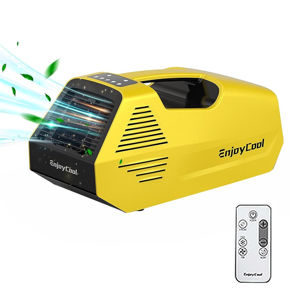EnjoyCool Link2 Portable Outdoor Air Conditioner, 2380 BTU Cooling Fan, 4 Modes, Low Noise