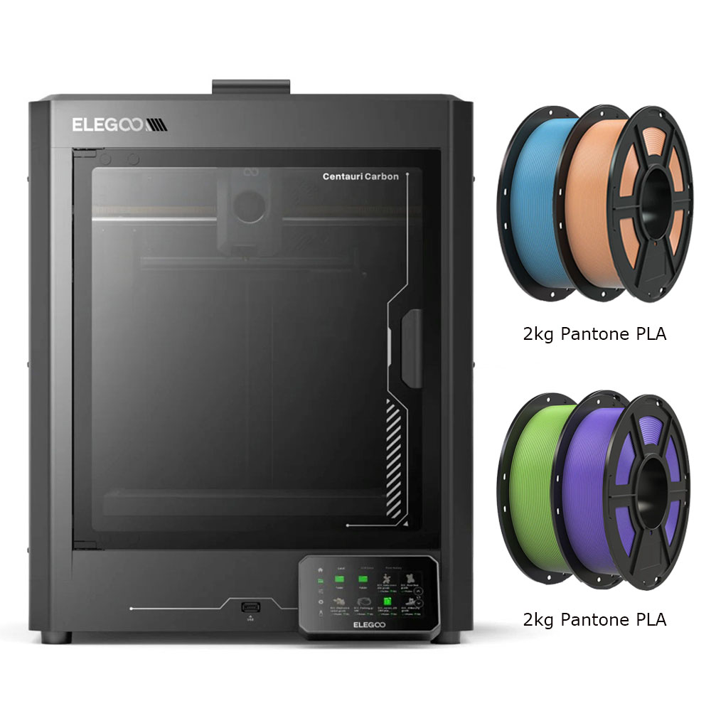 Elegoo Centauri Carbon 3D Printer + 4kg Pantone PLA