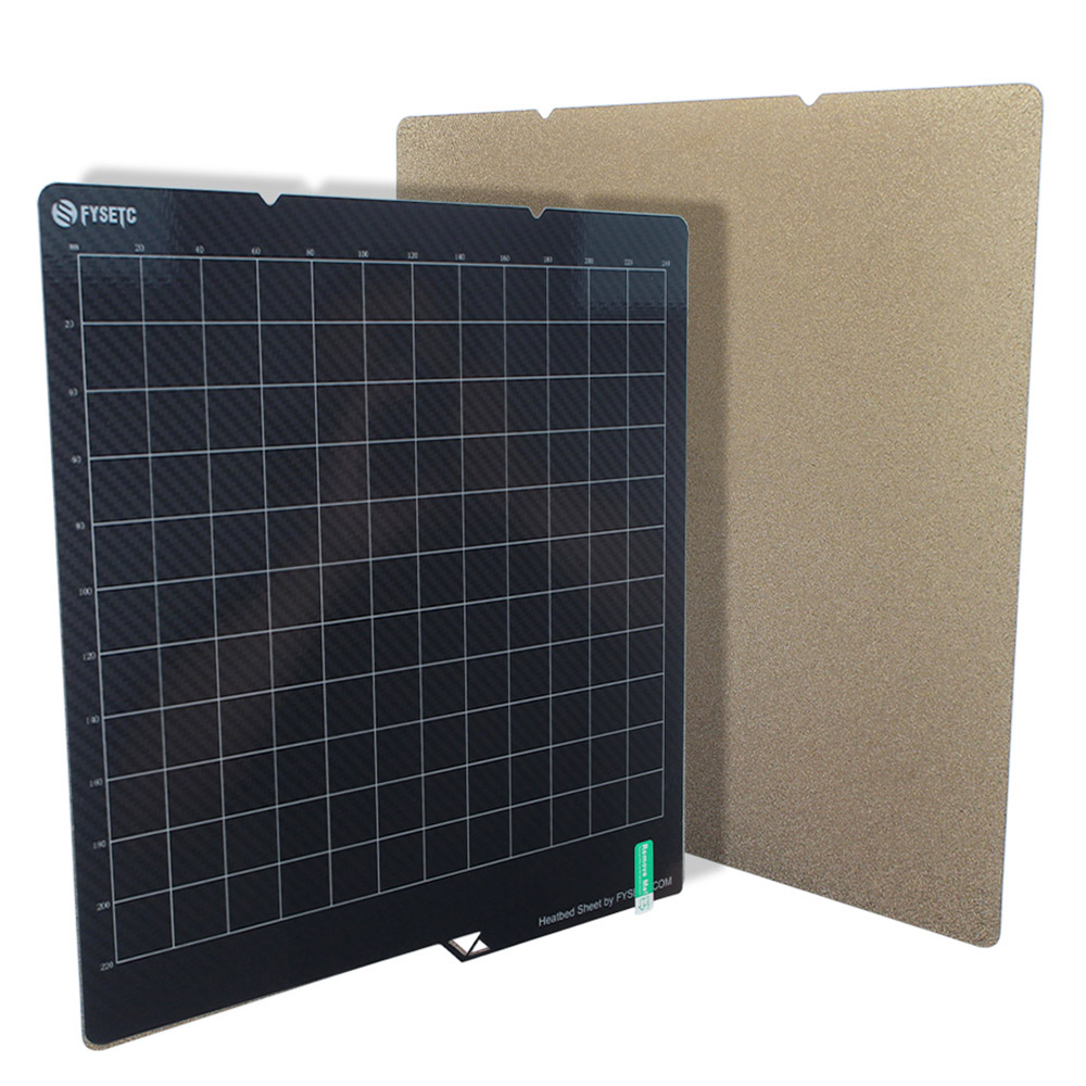 FYSETC 264*276mm Dual-sided Build Plate for Anycubic Kobra 3/ S1 Combo