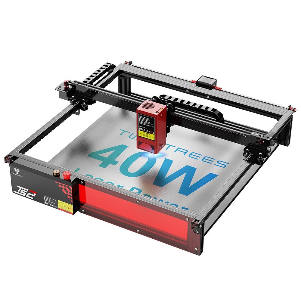 TWO TREES TS2-40W Laser Engraver, 6000mm/min Speed, APP Control, 450x410mm