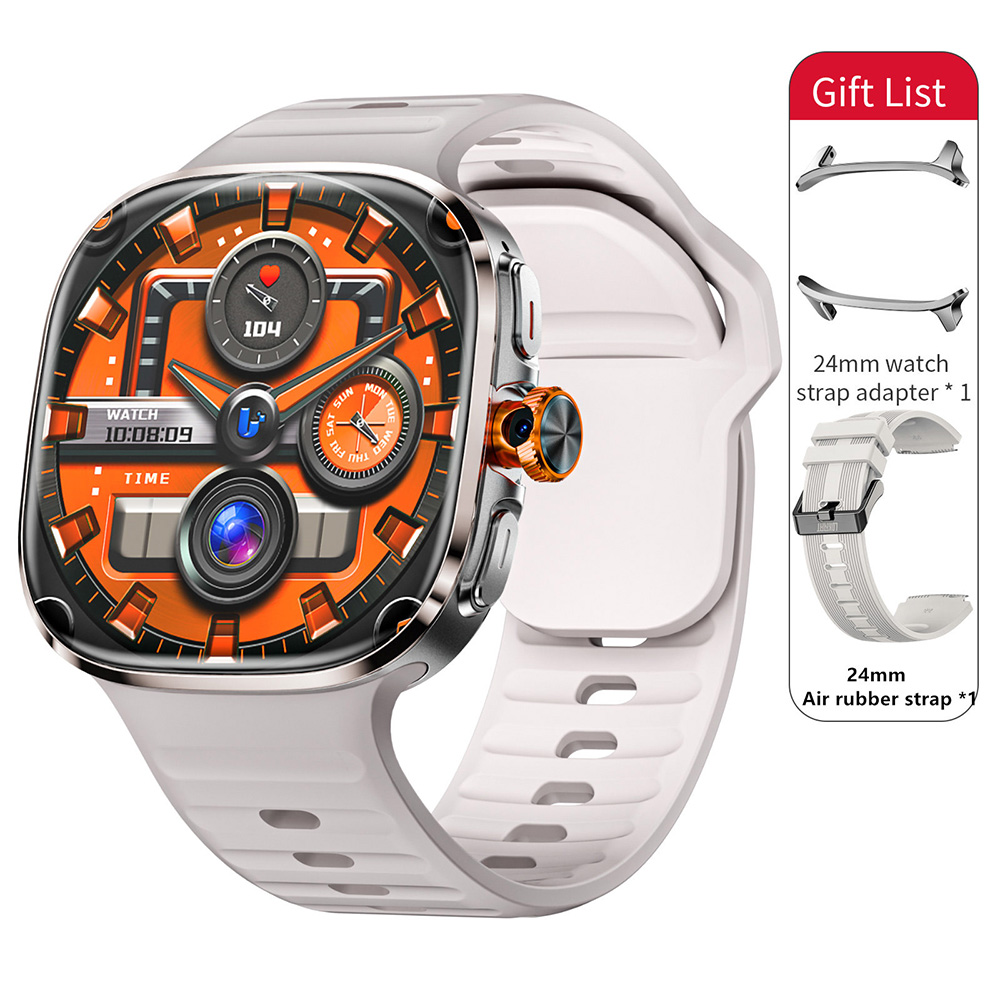 LOKMAT APPLLP 6 MAX Smartwatch, 3GB RAM 32GB ROM, 2.16 inch AMOLED Screen, Supports 4G/5G LTE, GPS Positioning
