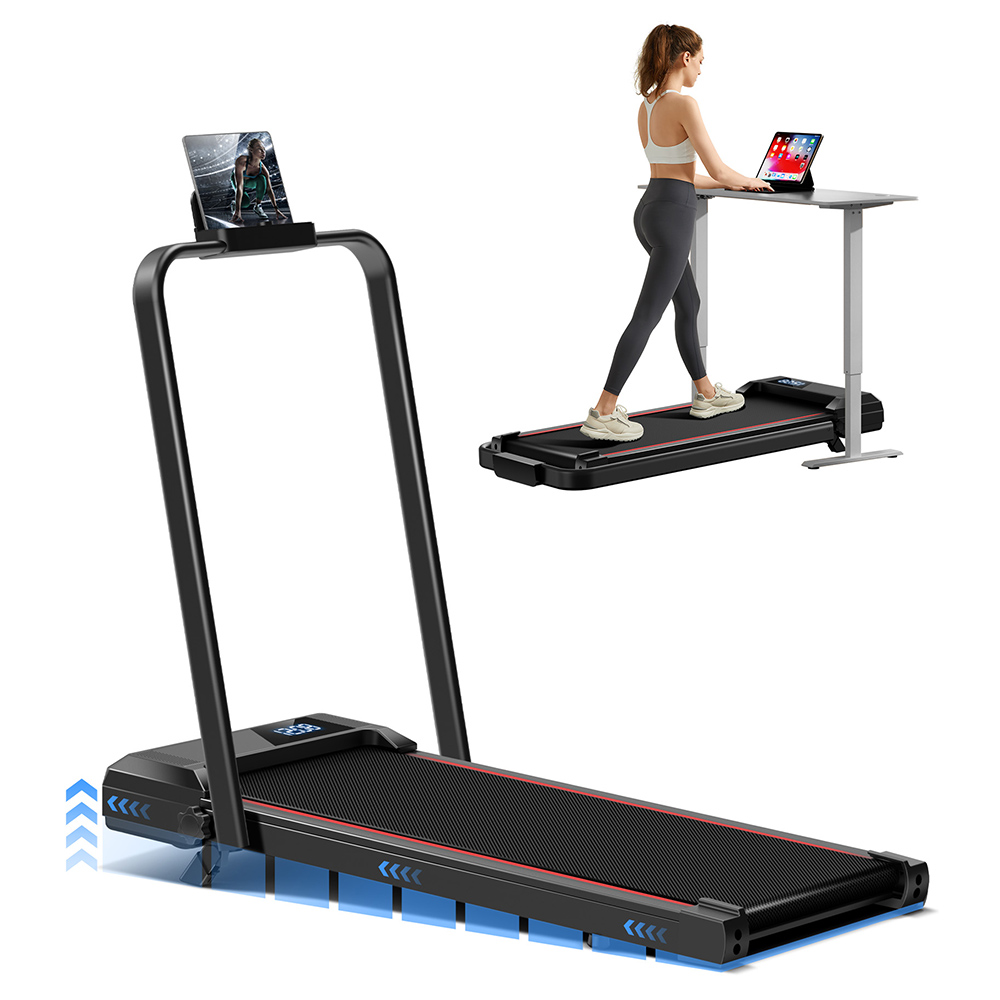 ROBORE SW1F Walking Pad with 9% Incline, 12KM/H, 2.5HP Brushless Motor, 136kg Capacity, Folding Under Desk Treadmill for Home and Office