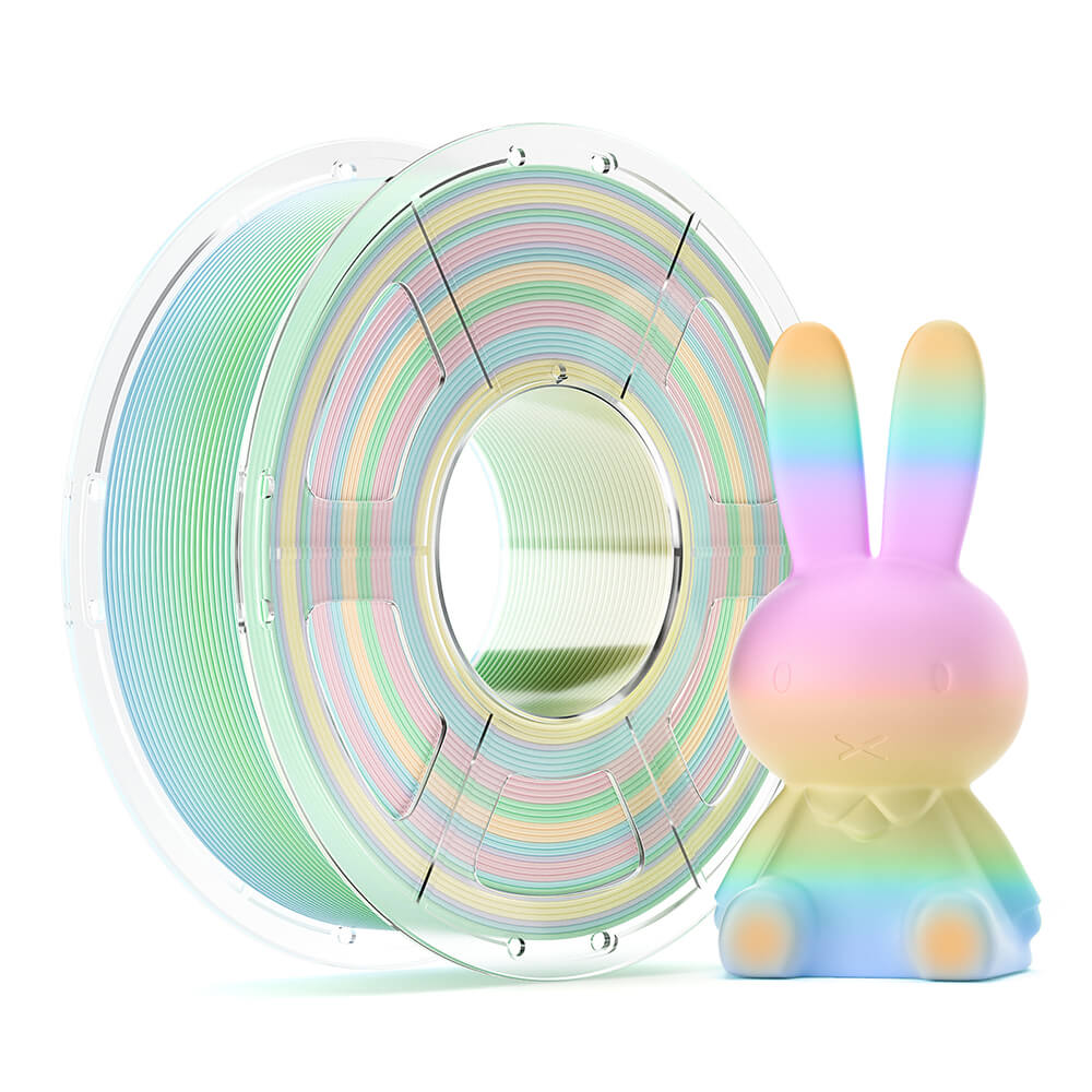 Mecpow High Speed PLA Matte Rainbow Filament, 1kg - Green Begonia