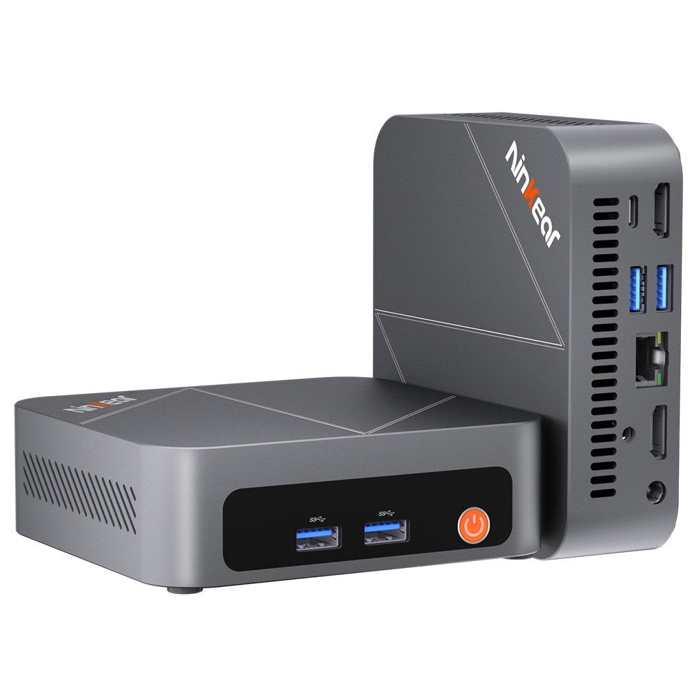 

Ninkear M7 Mini PC, AMD Ryzen 5 7430U 6 Cores Max 4.3GHz, 16GB RAM 512GB SSD, 2*HDMI + Type-C 4K Triple Screen Display, WiFi 6 Bluetooth 5.2, 2*USB3.0, 2*USB2.0, 1*RJ45, 1*Audio Jack