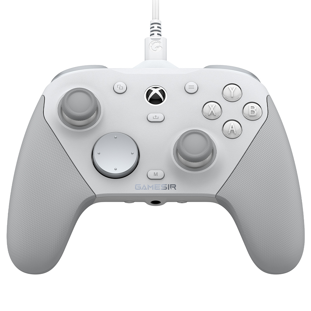 

[Xbox Certified] GameSir G7 Pro Game Controller, Wired for Xbox Series X|S, Xbox One, Wireless for PC & Android, TMR Sticks, Hall Effect Analog Triggers, 1000Hz Polling Rate, 3.5mm Audio Jack - White