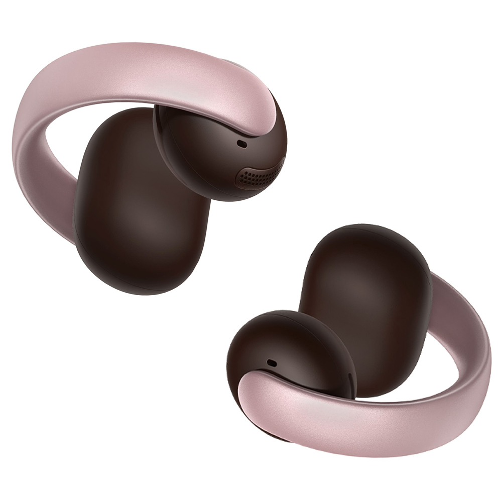 Anker Soundcore AeroClip Open-Ear Clip-On Earbuds, Snug and Secure, IPX4 Water-Resistant, Dynamic Voice Capture, Long-Lasting
Listening - Pink