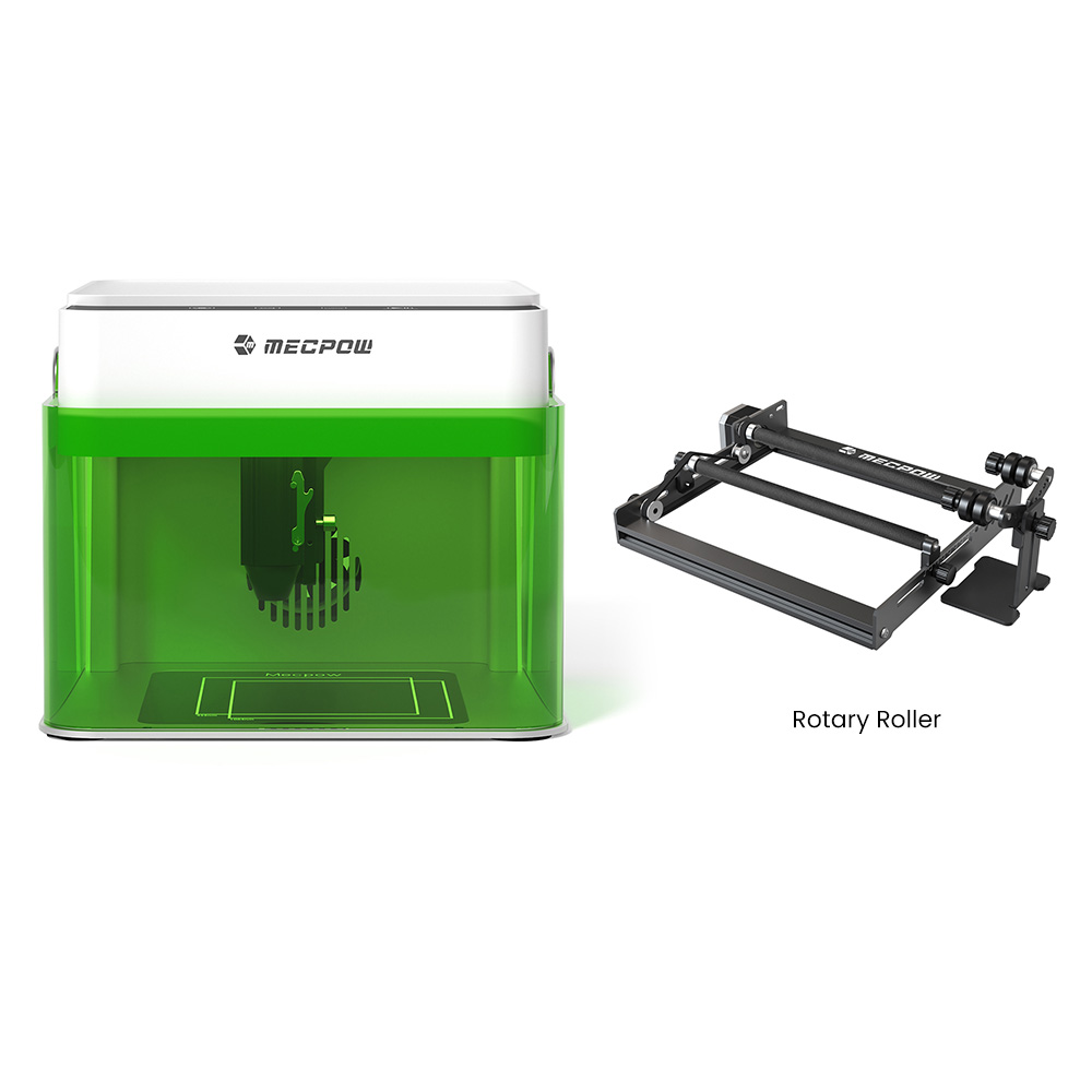 Mecpow M1 5W Laser Engraver + Rotary Roller