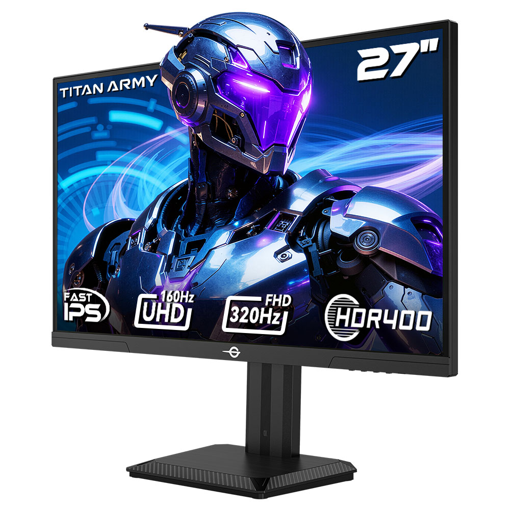 TITAN ARMY P27H2V ブラック 27インチ 4K 160Hz 4K/160Hzのゲーミングモニター「Titan Army P27H2V」が約5.5万円で爆安