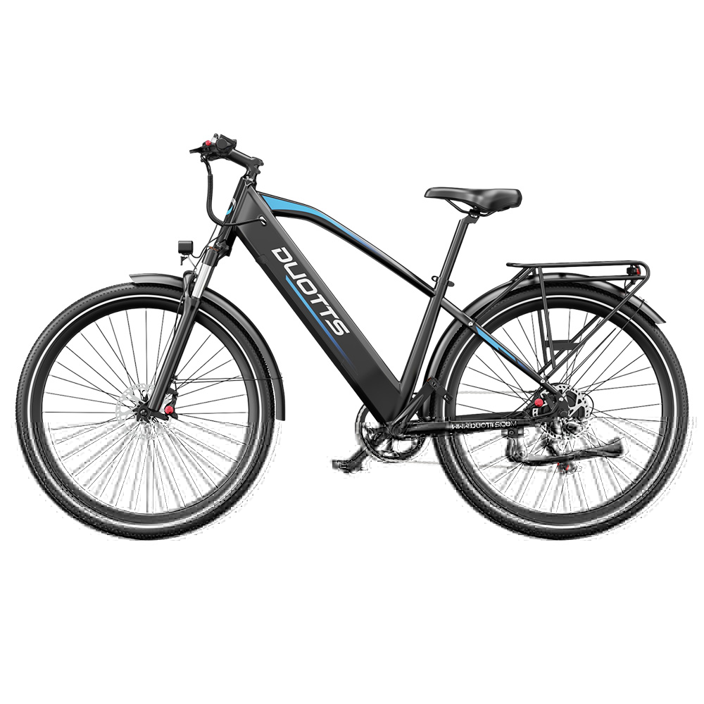 DUOTTS C29 Max Electric Bike, 250W Motor, 48V 18Ah Battery, 29 inch Tires, 25km/h Max Speed, 120km Range, Hydraulic Disc Brakes, Front Fork Suspension, Shimano 7-speed