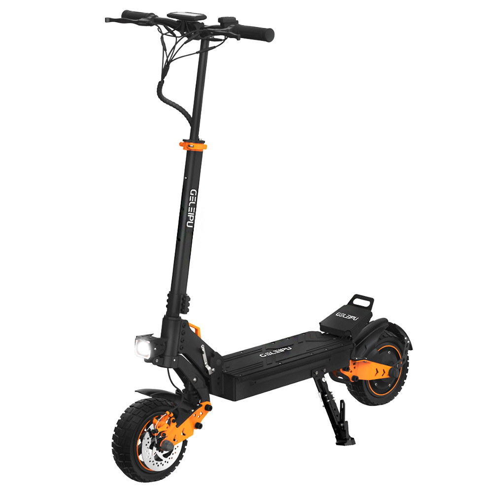 GELEIPU Z1 Electric Scooter, 1200W Motor, 48V 20Ah Battery, 10 inch Tires, 60km/h Max Speed, 60km Range, Front & Rear Disc Brake, Four-arm Shock Absorber