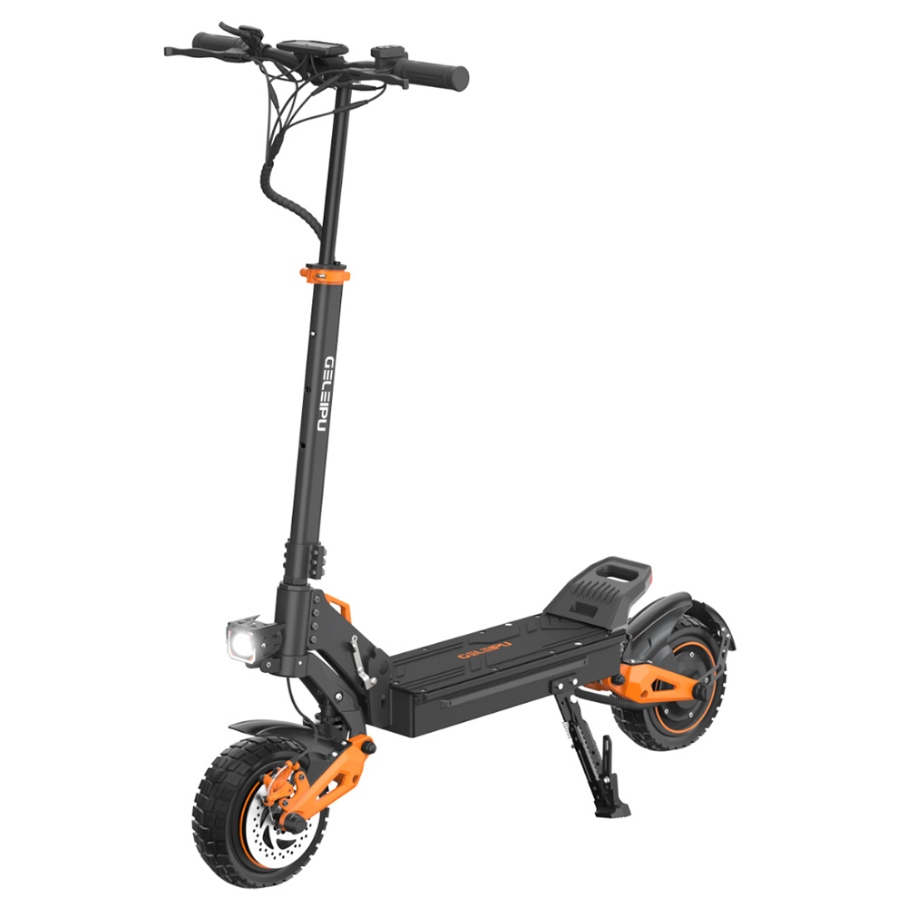 GELEIPU Z1 Pro Electric Scooter, 1200W*2 Motor, 52V 20Ah Battery, 10 inch Tires, 65km/h Max Speed, 70km Range, Dual Mechanical Disc Brakes, Four-arm Shock Absorber