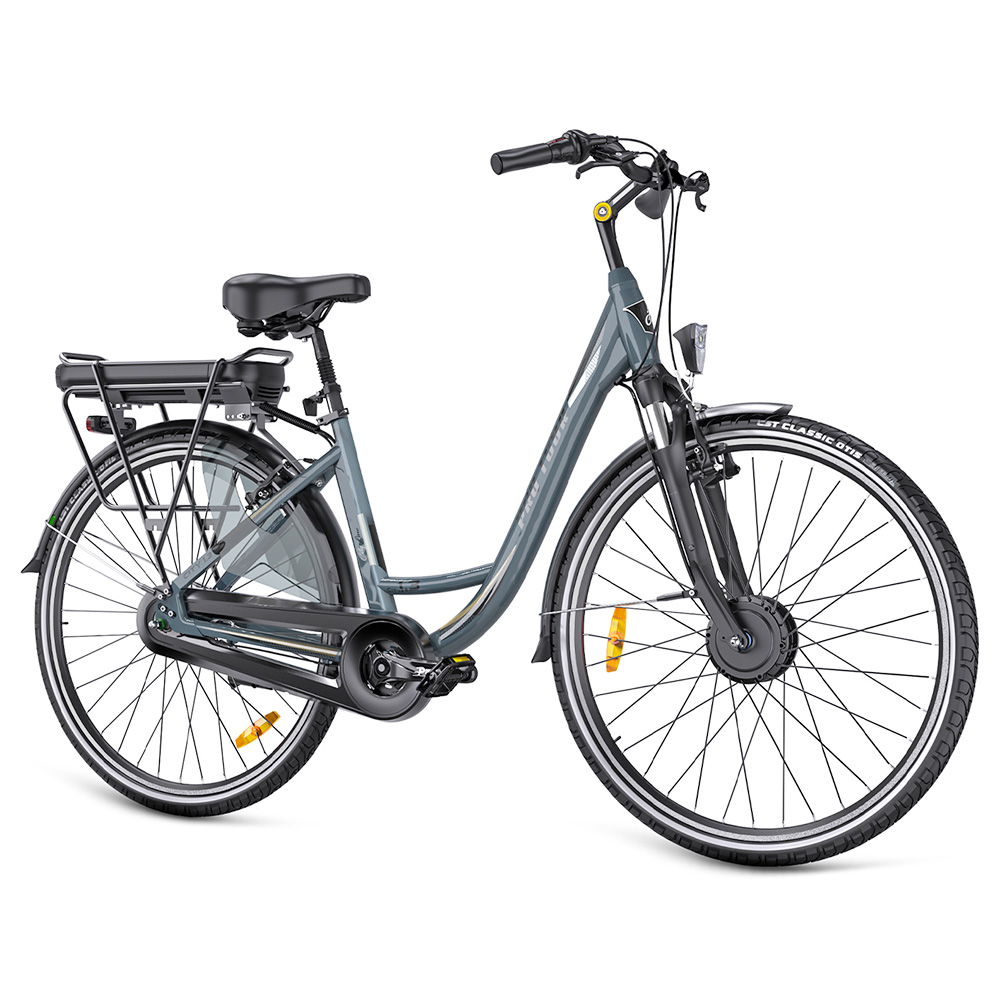 

CITY 1.3-20 Electric Bike, 250W Motor, 37V 14Ah Battery, 700*40C Tires, 25km/h Max Speed, 45km Range, Front & Rear Mechanical Disc Brakes, Shimano 7-speed