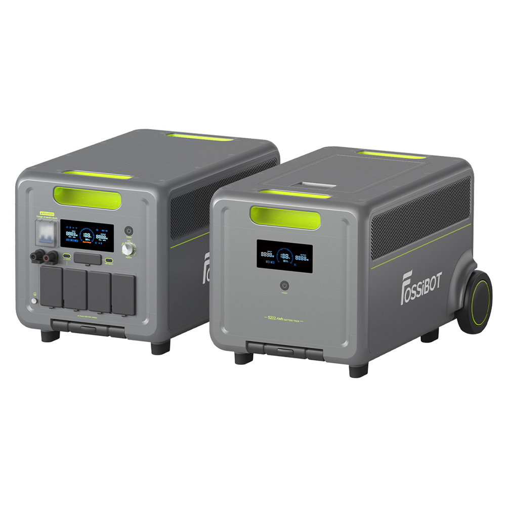 FOSSiBOT F7200 Portable Power Station + FB5222 5222Wh Expansion Battery Pack