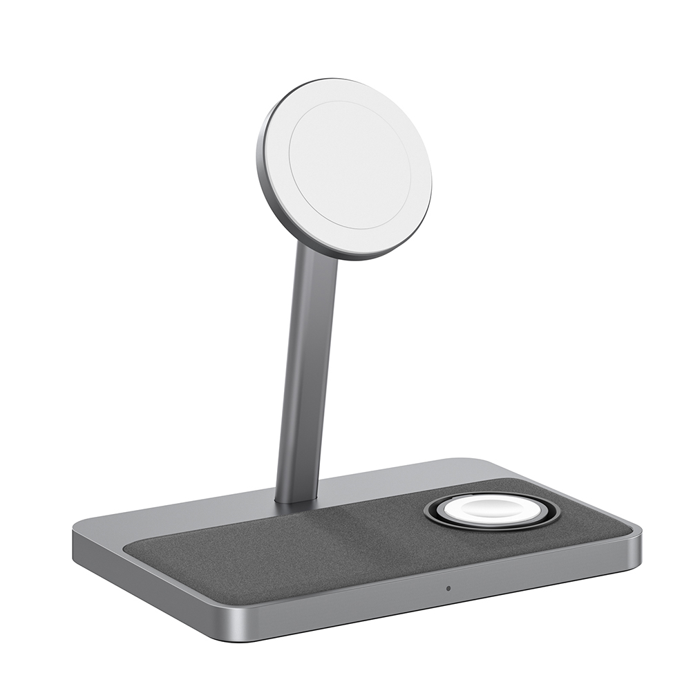 ZIKE Z557C 3-in-1 Qi2 Magnetic Wireless Charging Stand