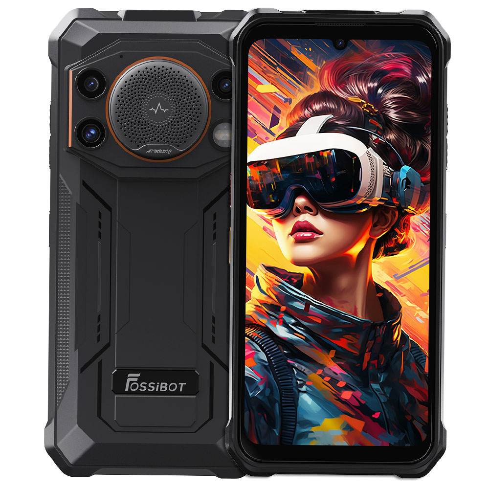 FOSSiBOT F110L 4G Rugged Smartphone, 12GB+128GB, 6.745
