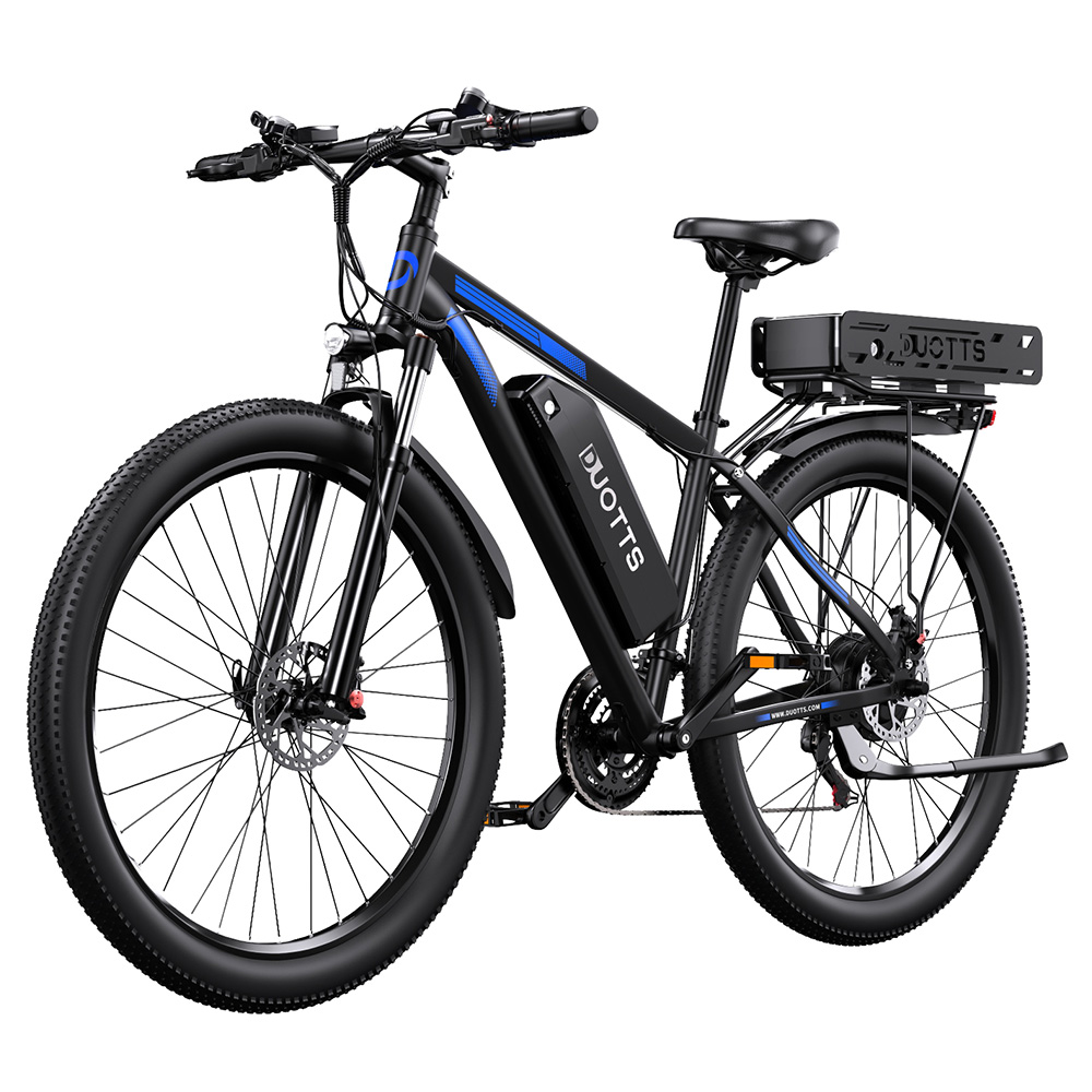 DUOTTS C29-K Electric Bike, 750W Motor, 48V 15Ah+22.5Ah Battery, 29 inch Tires, 50km/h Max Speed, 170km Max Range, Hydraulic Disc Brakes, Suspension Front Fork, Shimano 21-speed