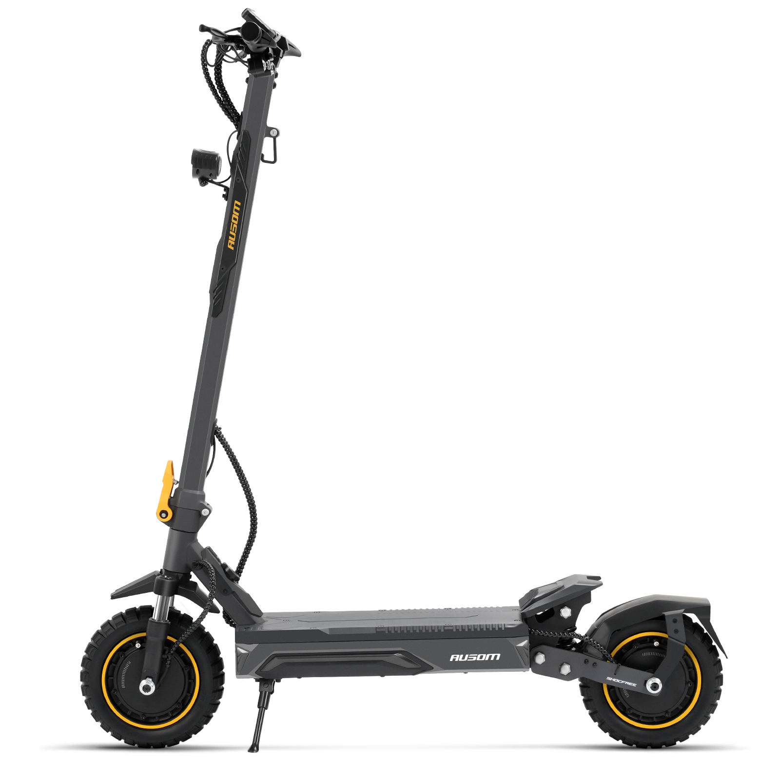 Ausom K20 Pro Dual Motor Electric Scooter, 1000W*2 Motor, 48V 18Ah Battery, 10-inch Tires, 60km/h Max Speed, 90km Range, Front & Rear Disc Brake, NFC Unlock