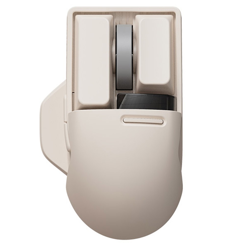 Lofree 0E909 3805sensor OLED Screen Triple-Mode Wireless Mouse - White