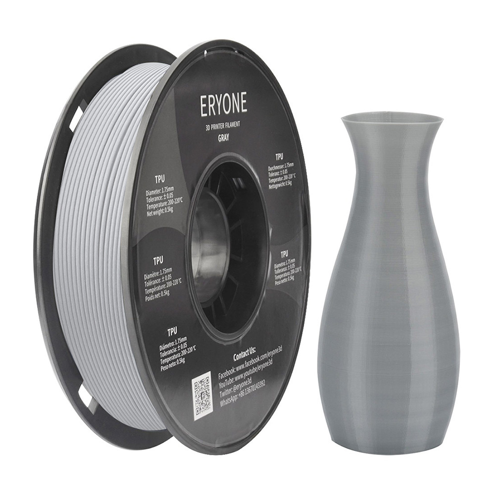 

ERYONE TPU Filament 0.5kg - Gray