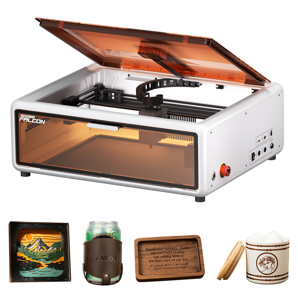 Creality Falcon A1 10W Laser Engraver Cutter, 600mm/s Hig...