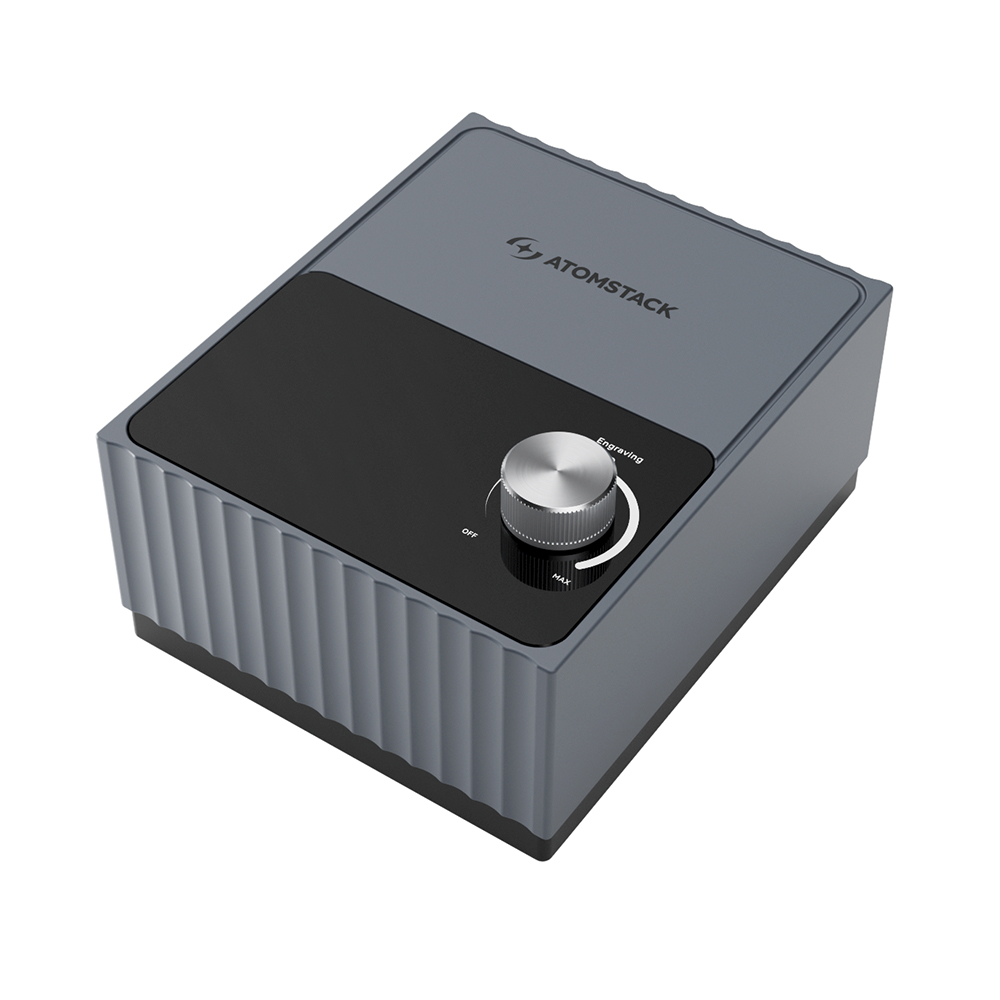 ATOMSTACK F40 Air Assist for Swift Laser Engraver, 30L/min High-Flow Airflow, Smart Control, Cleaner Cuts & Reduced Burn Marks, Up to 20% Faster Laser Cutting Efficiency
