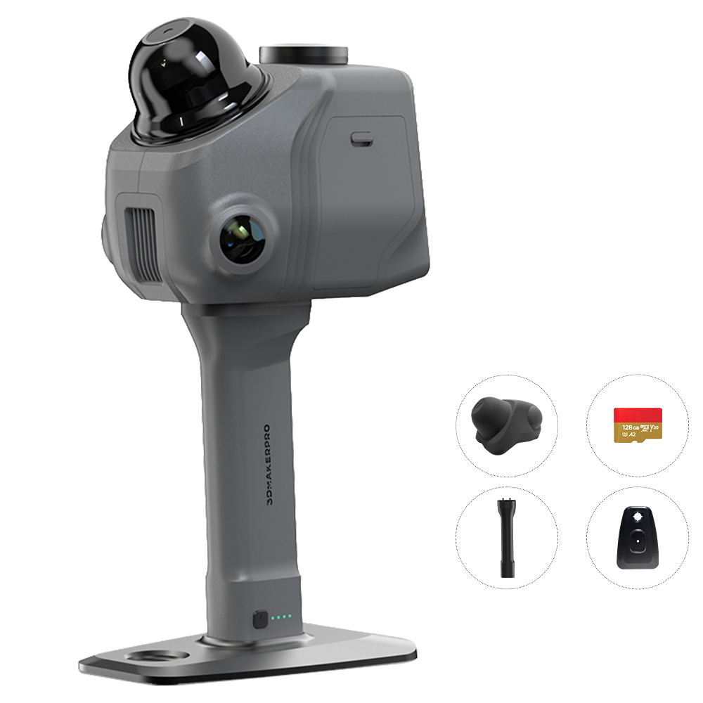 3DMakerpro Raven Max LiDAR Scanner, Dual 12MP Cameras, 10...