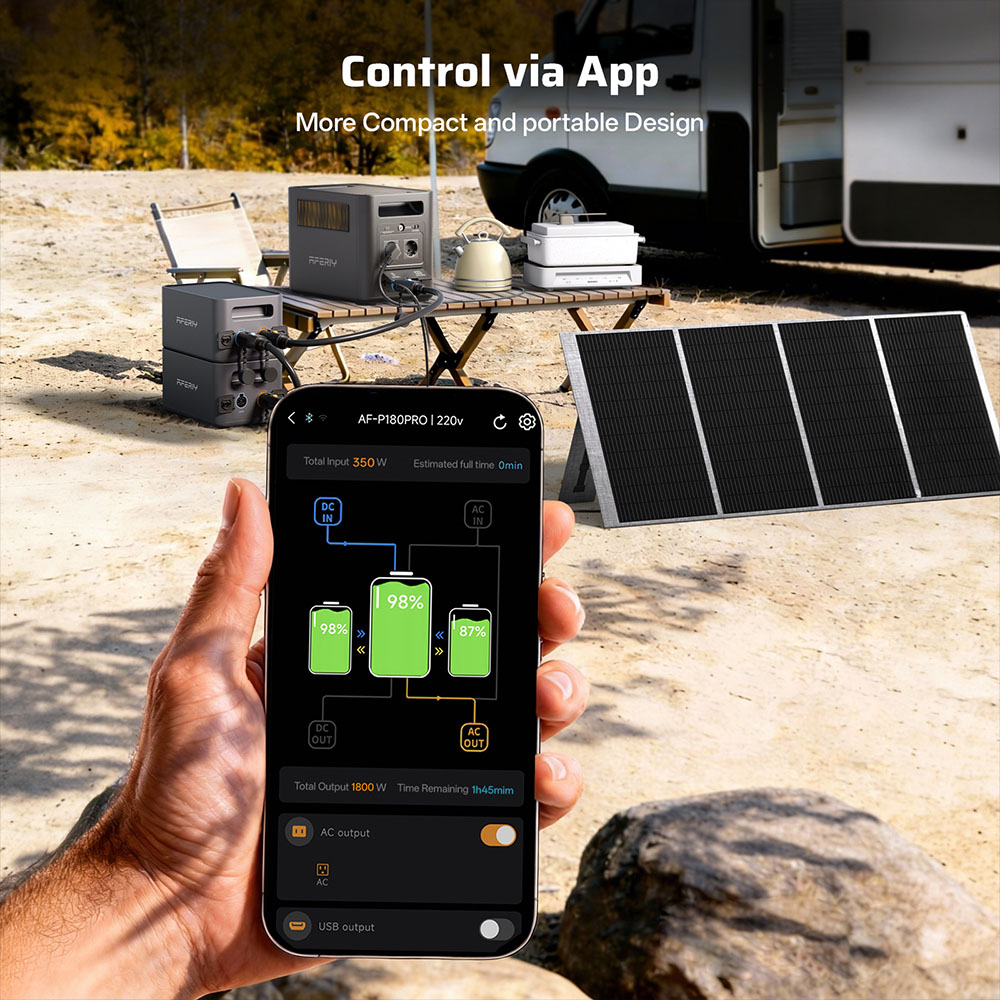 AFERIY Nomad1800 Pro – A 12 kilós, kőkemény energiabomba, ami 1800 wattal zúzza porrá az áramszünetek és a lemerült setupok okozta pánikot kép 4