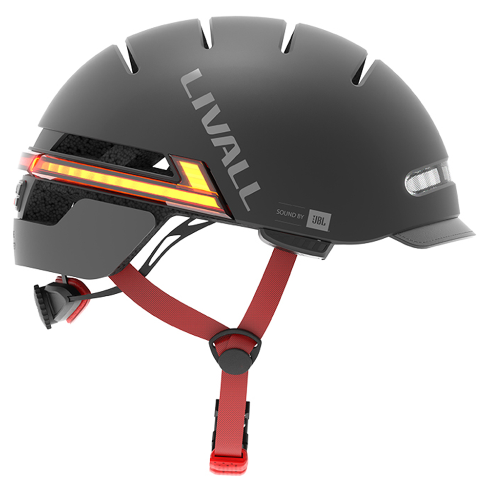 LIVALL BH51M NSO Smart Helmet – A hangszórókkal és LED-arzenállal kibélelt sci-fi sisak, ami a fejedre nőve írja újra a városi túlélés szabályait kép 2