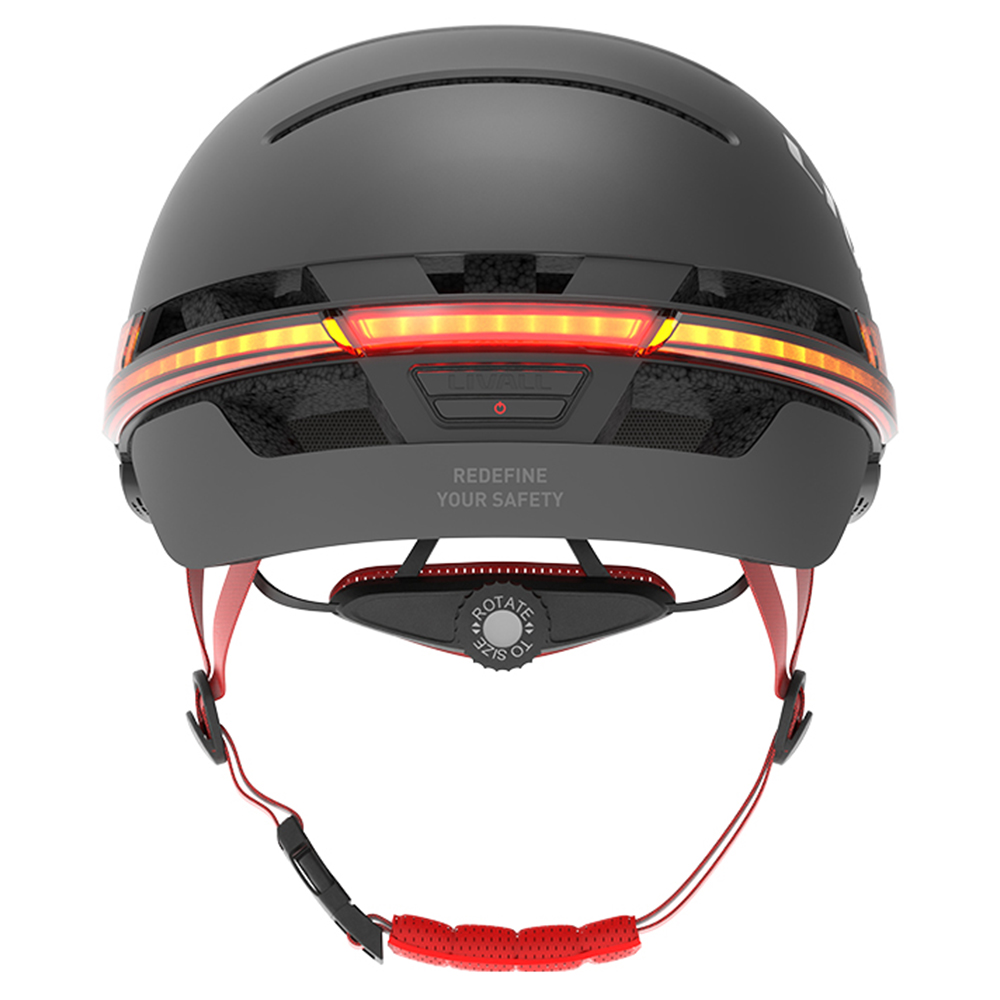 LIVALL BH51M NSO Smart Helmet – A hangszórókkal és LED-arzenállal kibélelt sci-fi sisak, ami a fejedre nőve írja újra a városi túlélés szabályait kép 3