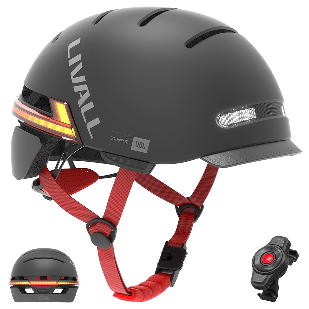 LIVALL BH51M NSO Smart Helmet, JBL Open-Ear Audio, 53 LED Sa...