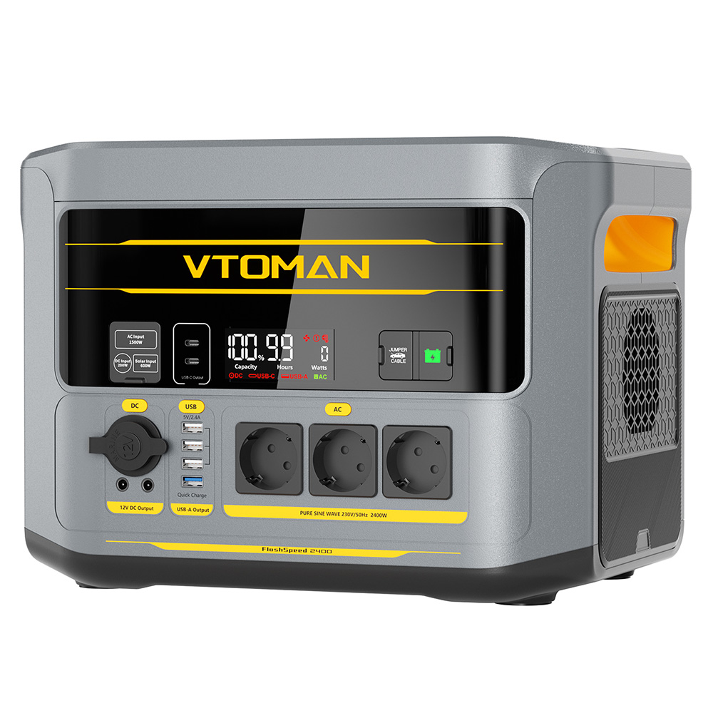 VTOMAN FlashSpeed 2400 – Komoly tartalék áram, gyors visszatöltéssel kép 1