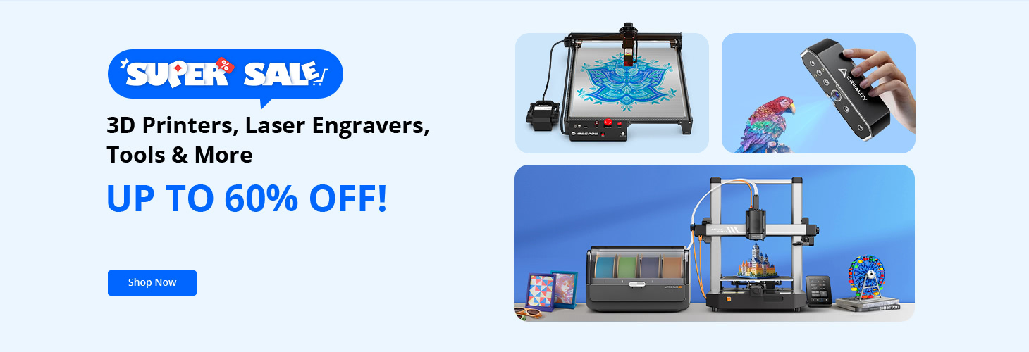 Geekbuying September Sale upto 60 off on 3D Printers