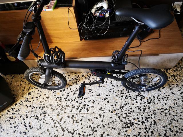 xiaomi bicicleta eléctrica y plegable Mi Qicycle EF1 