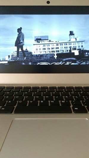 Jumper EZbook 2 Ultrabook Laptop Intel Cherry Trail Z8350 14.1 inch Windows 10 Home 4GB 64GB Quad Core LED Screen 1920*1080 - Silver